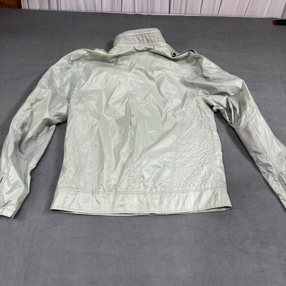 Kanji Jacket Mens Gray Full Zip Waxed Coated Japanese Utility Field 2X-Large XXL - Picture 6 of 11